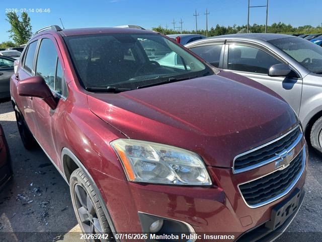 3GNCJSSB6EL223715 · 2014 CHEVROLET TRAX LTZ