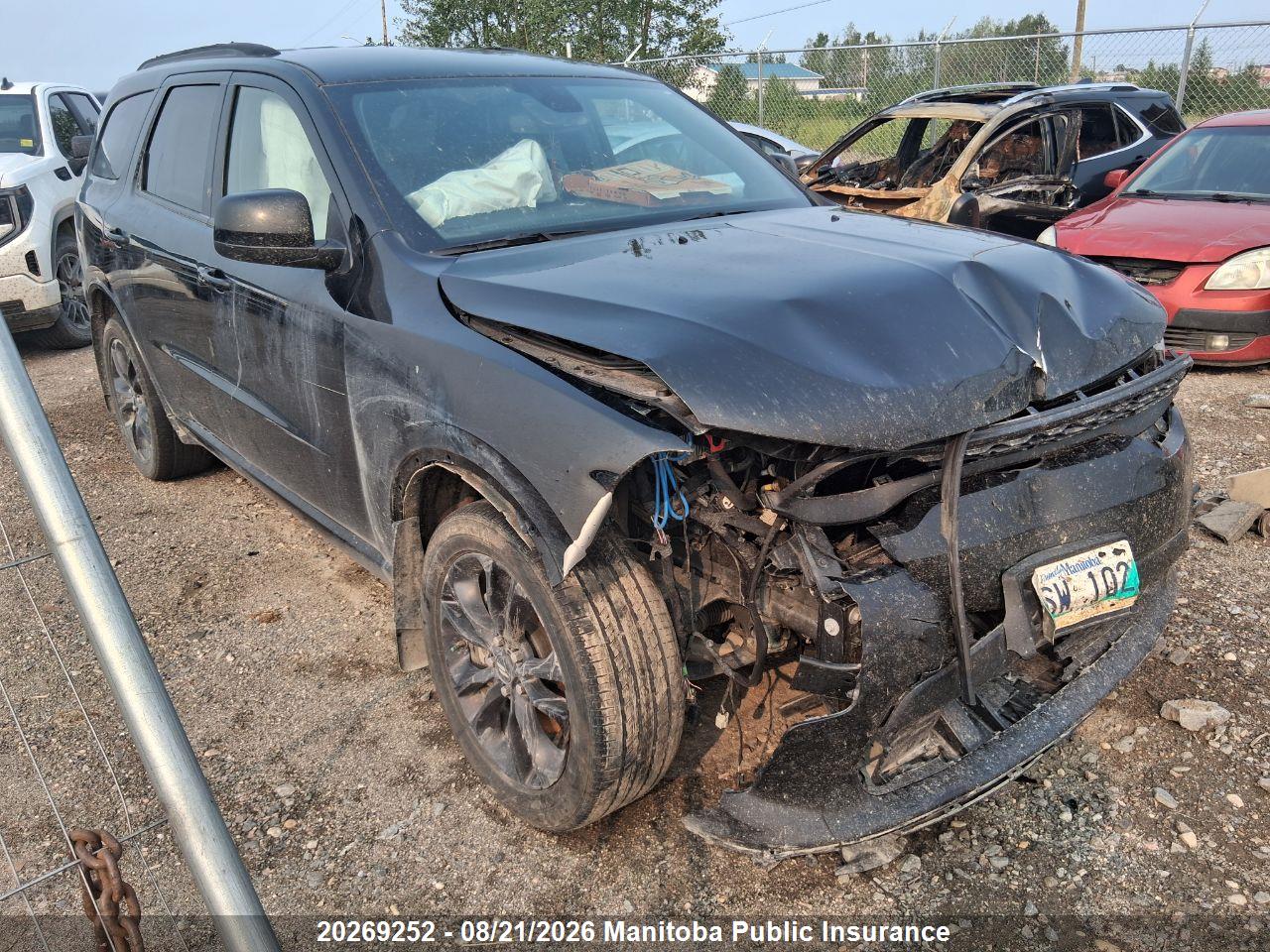 1C4RDJDGXSC520071 · 2025 DODGE DURANGO GT · 8/10