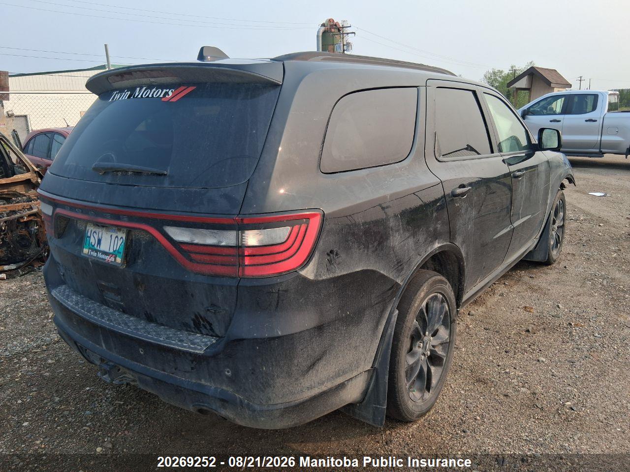 1C4RDJDGXSC520071 · 2025 DODGE DURANGO GT · 9/10
