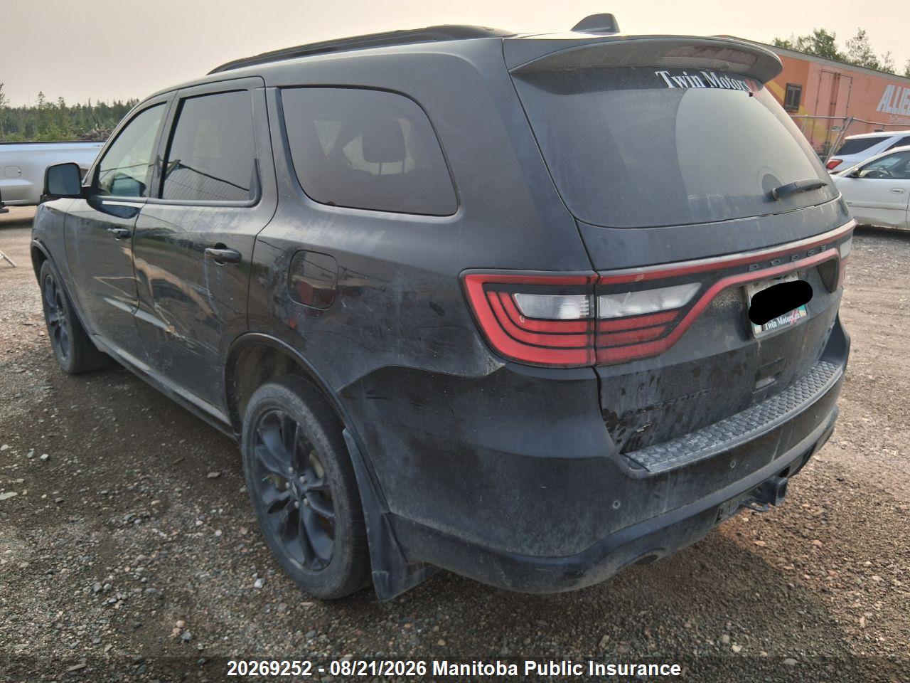 1C4RDJDGXSC520071 · 2025 DODGE DURANGO GT · 6/10