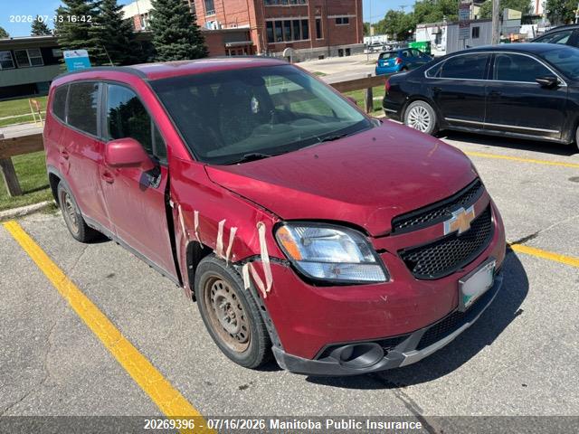 KL77P2EM1CK665187 · 2012 CHEVROLET ORLANDO LT