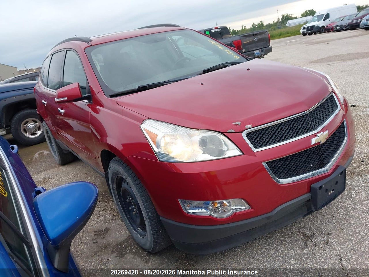 1GNKVGED6CJ132863 · 2012 CHEVROLET TRAVERSE LT