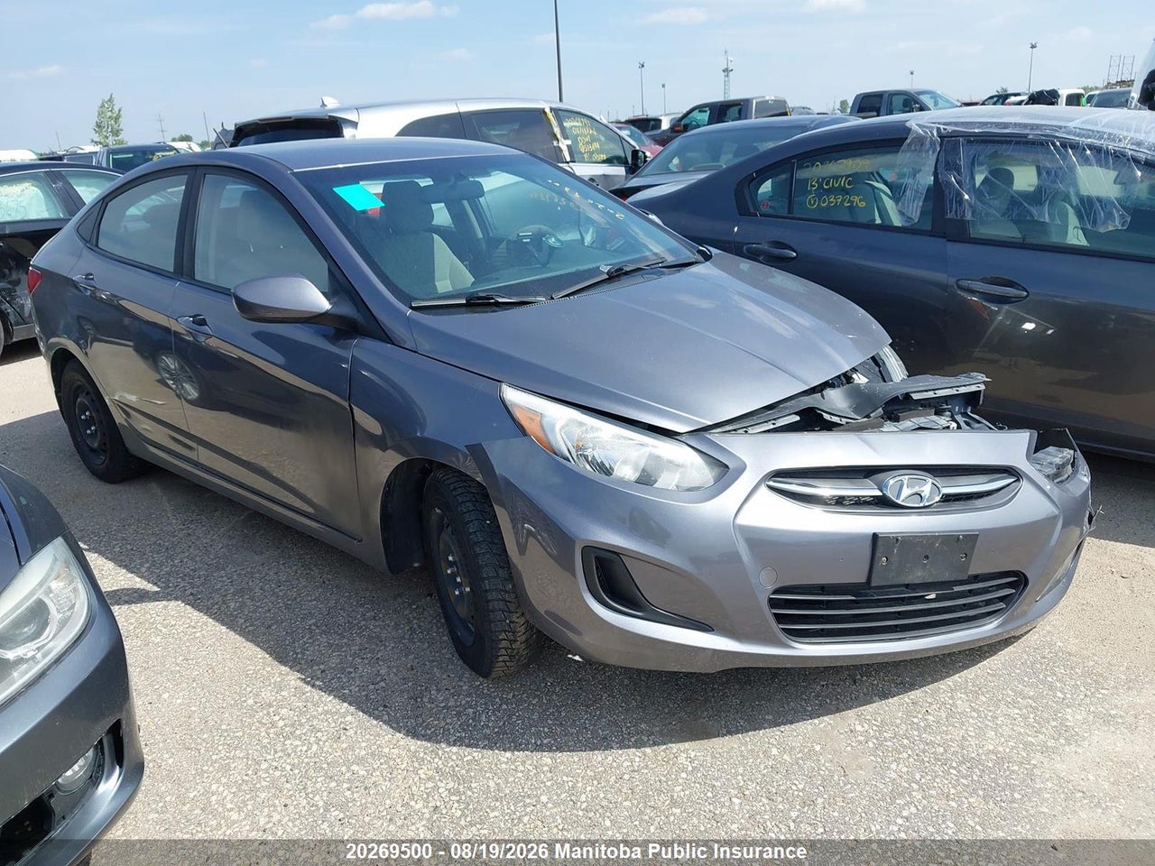 2017 HYUNDAI ACCENT GL