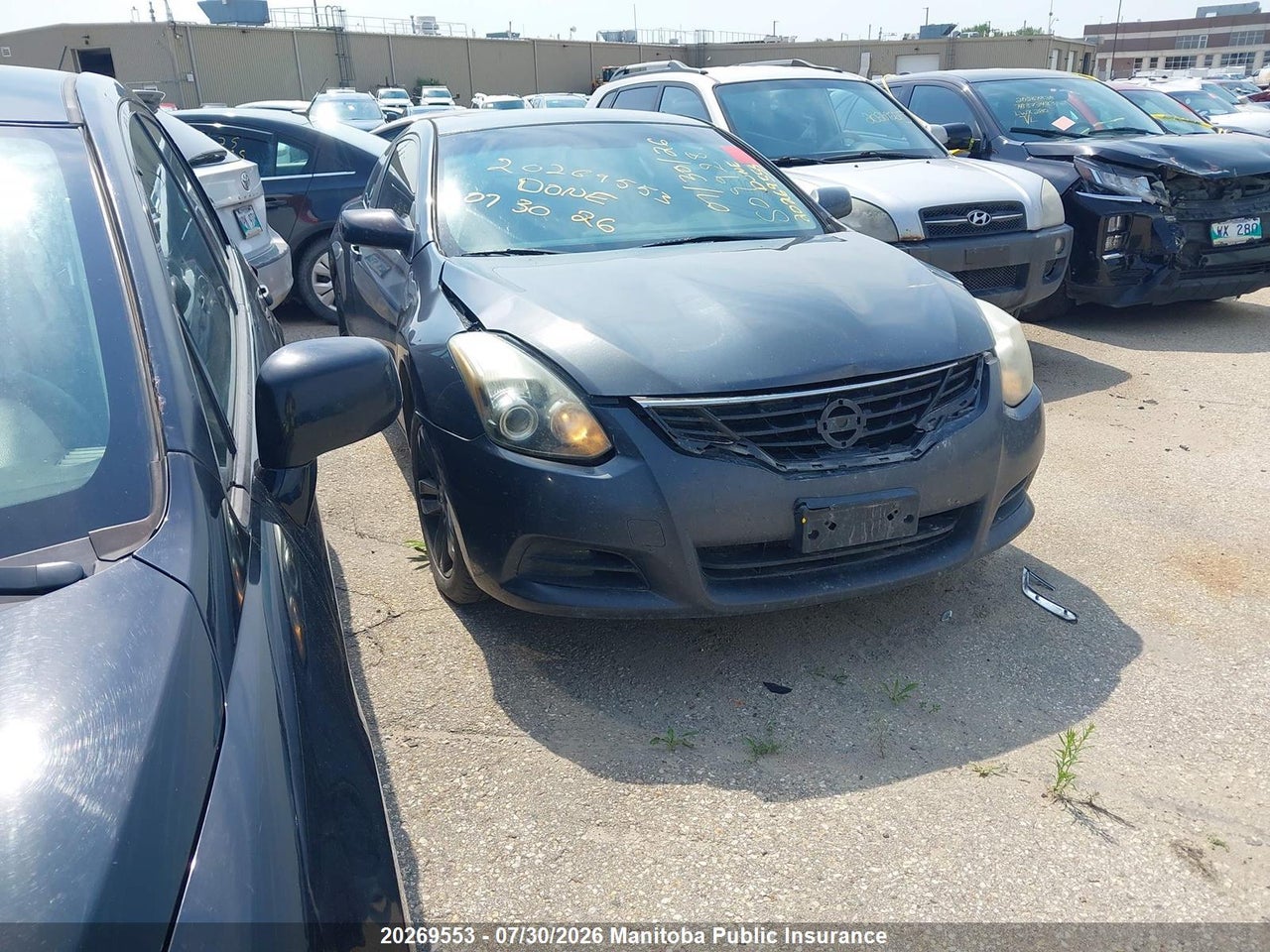 1N4AL2EP4DC185581 · 2013 NISSAN ALTIMA 2.5 S