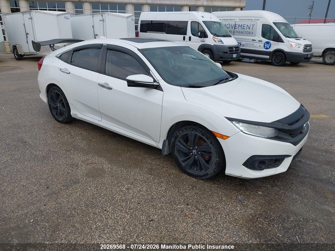 2HGFC1F92GH100606 · 2016 HONDA Civic touring