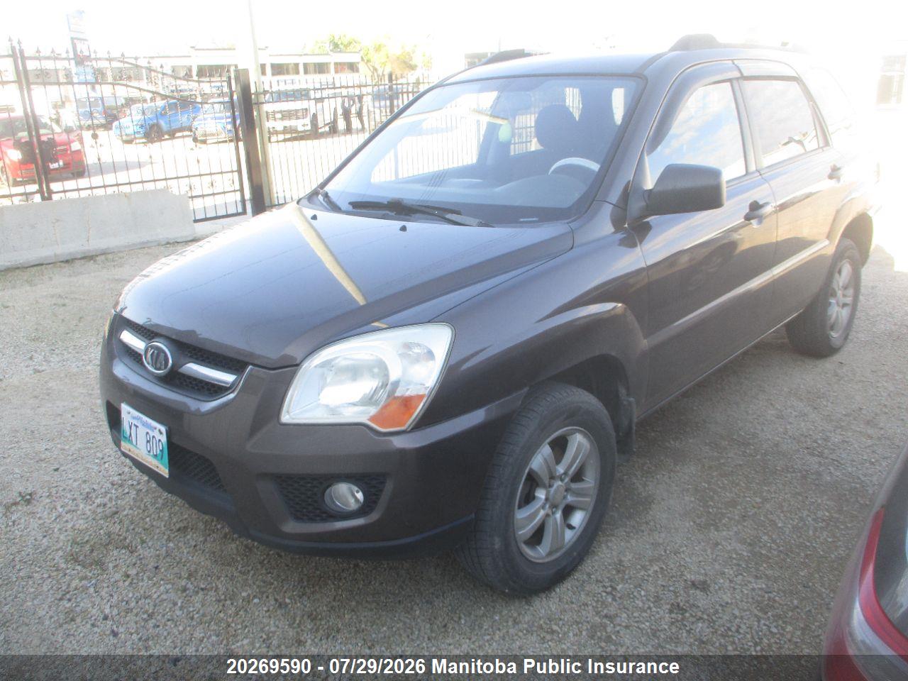 KNDJF722897595856 · 2009 KIA Sportage LX