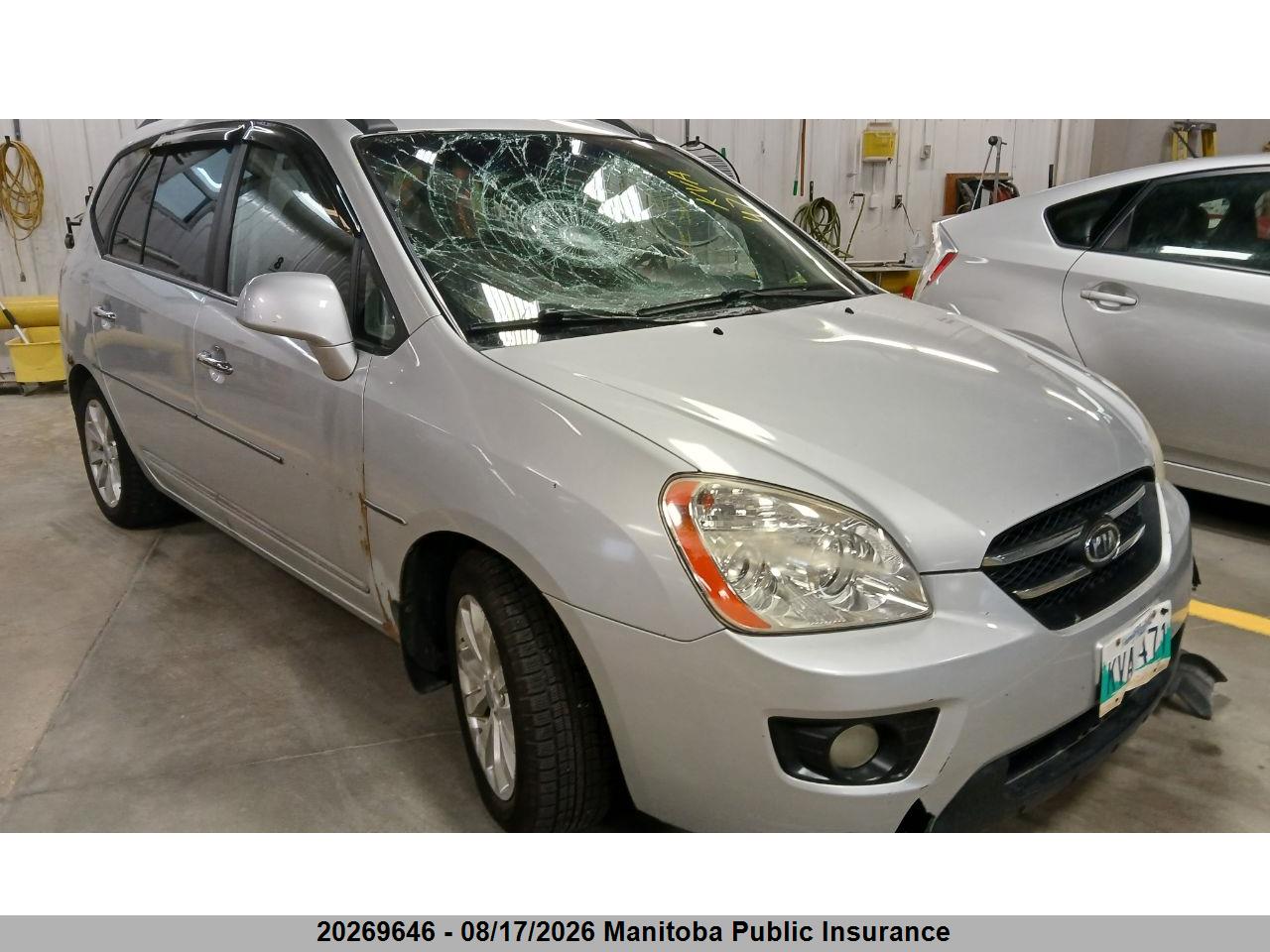 KNAFG525X87201660 · 2008 KIA RONDO EX