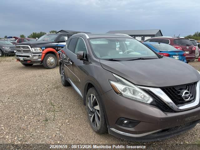 2017 NISSAN MURANO PLATINUM