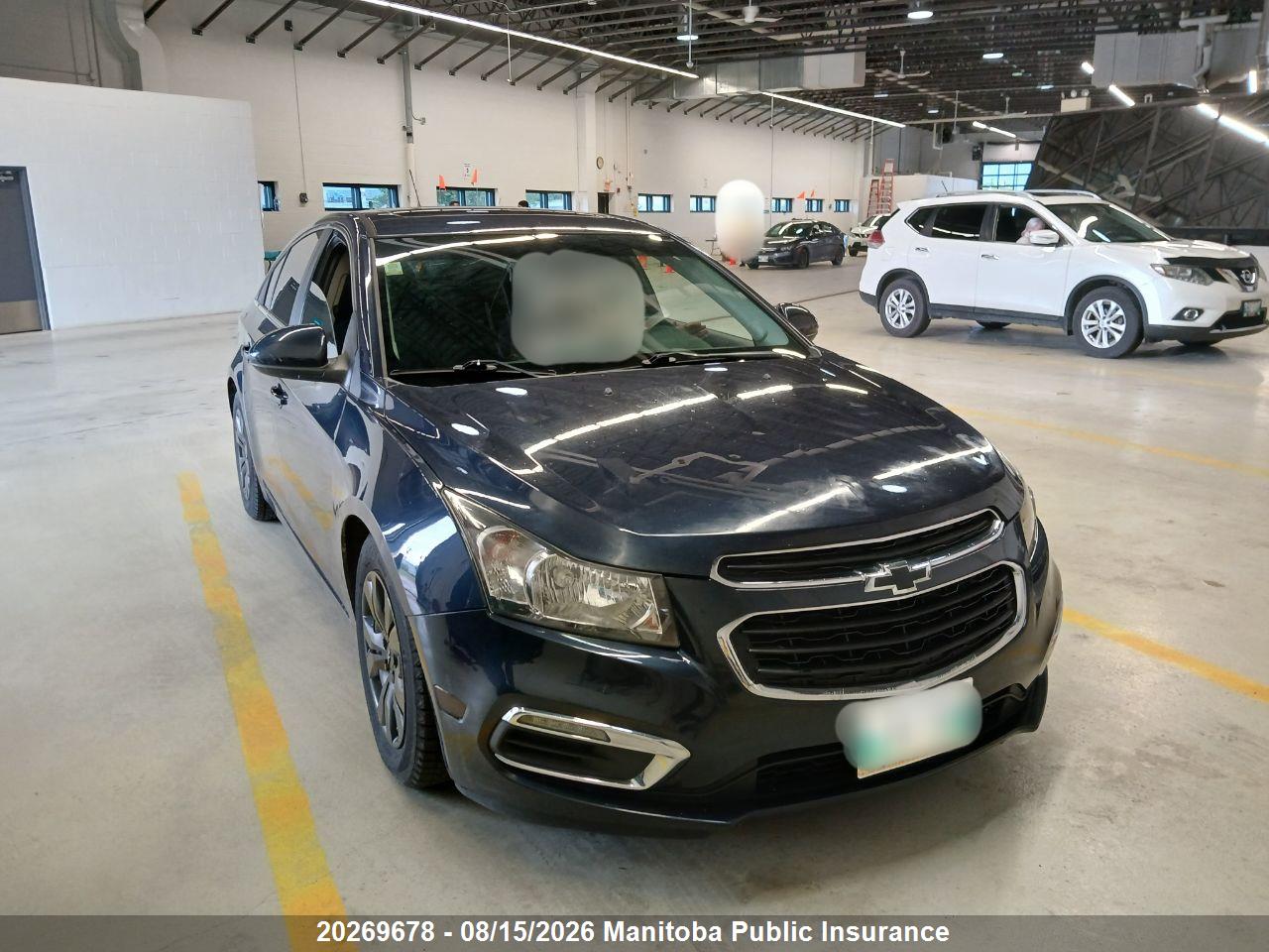1G1PE5SB5G7110211 · 2016 CHEVROLET CRUZE LT TURBO