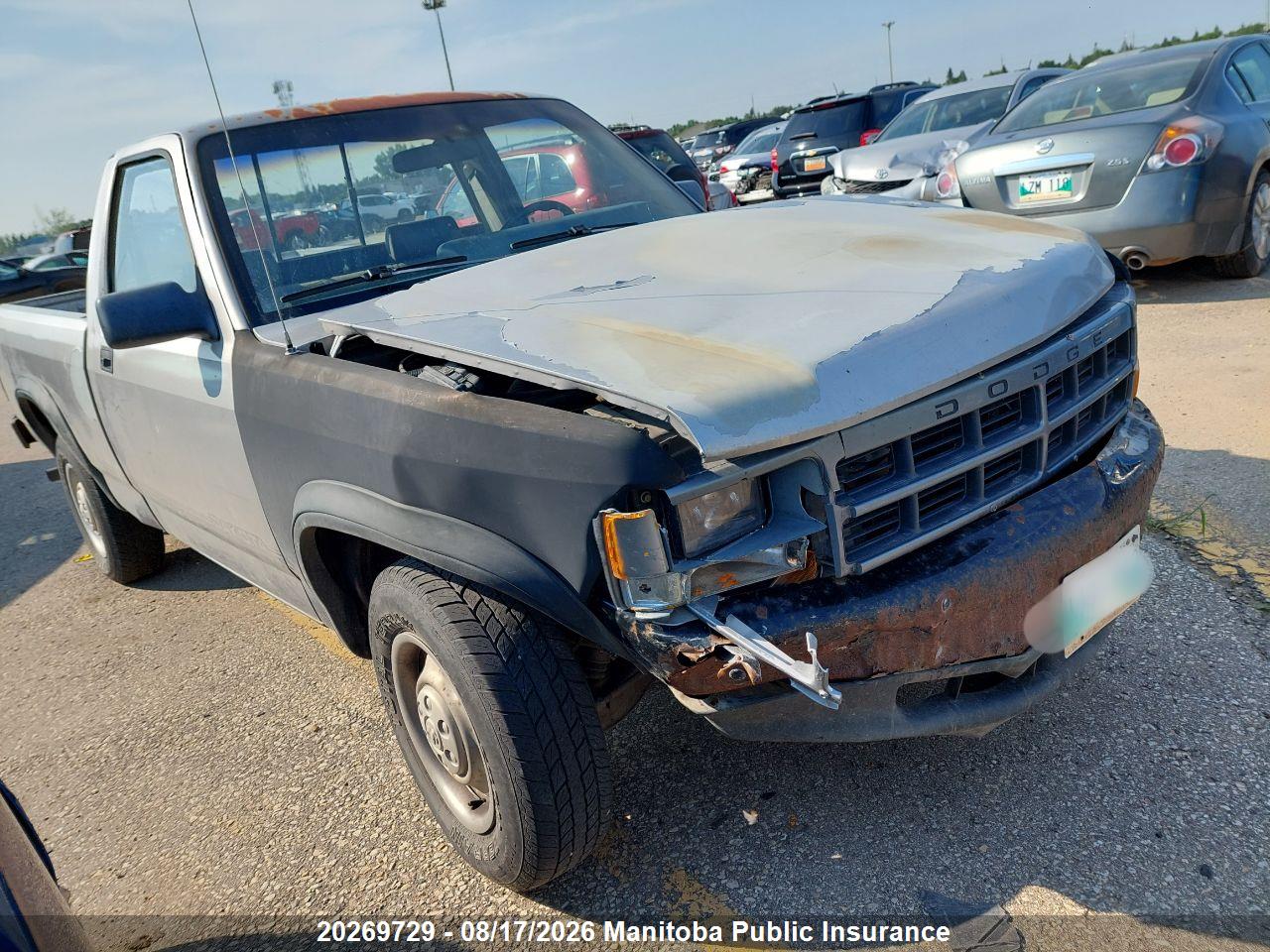 1B7FL26X0PS177406 · 1993 DODGE DAKOTA