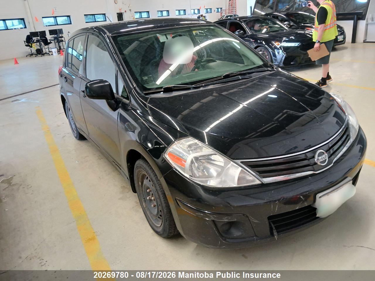 3N1BC1CP8CL377314 · 2012 NISSAN VERSA 1.8 S