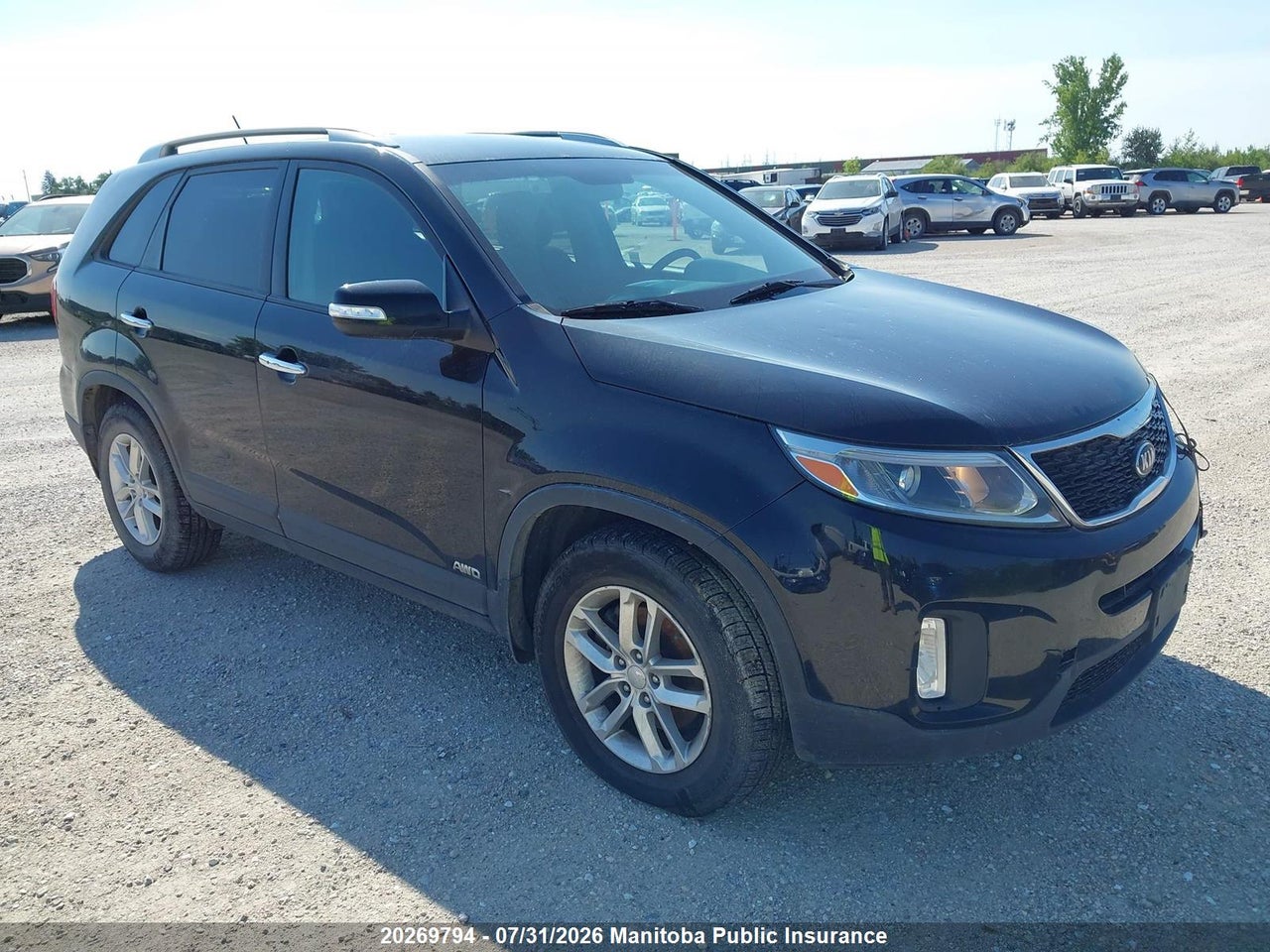 5XYKTDA78EG451942 · 2014 KIA SORENTO LX V6