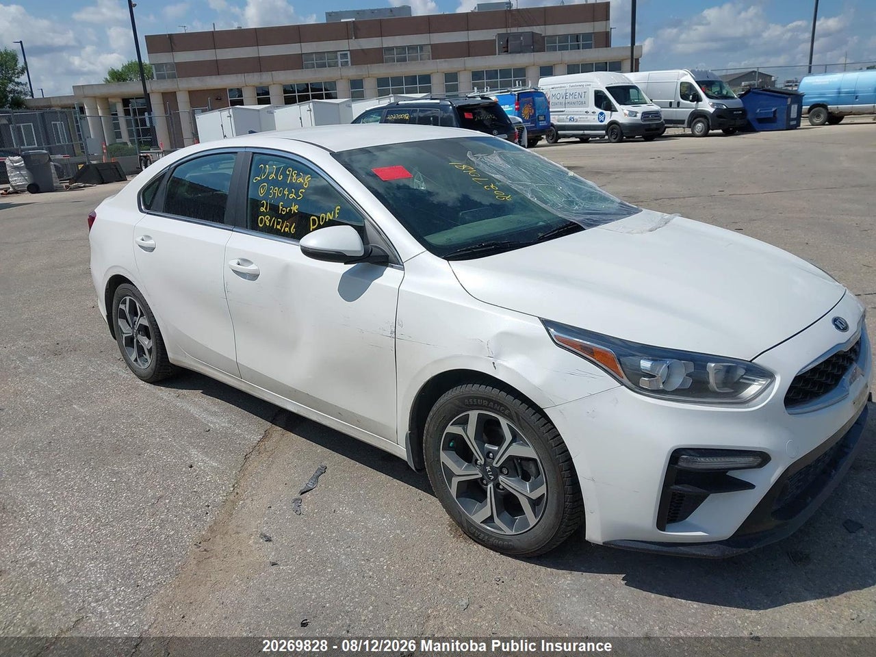 3KPF54AD4ME390425 · 2021 KIA FORTE EX