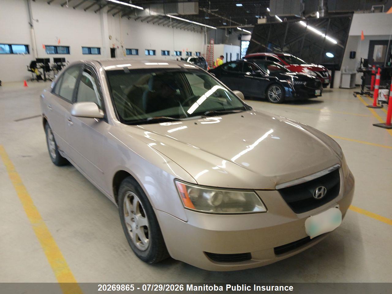 5NPET46C67H233819 · 2007 HYUNDAI SONATA GL