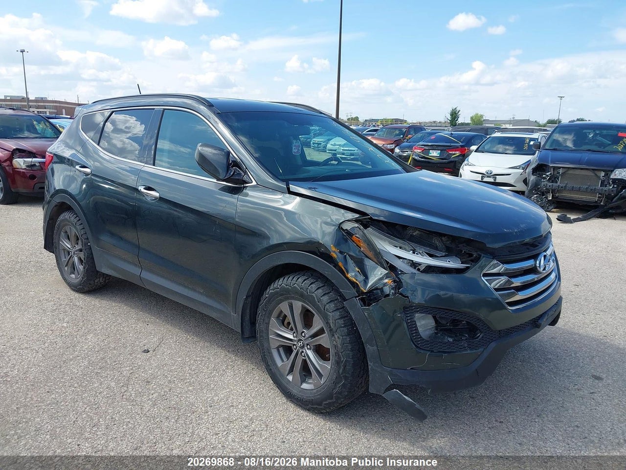 5XYZUDLA2DG027952 · 2013 HYUNDAI SANTA FE SPORT