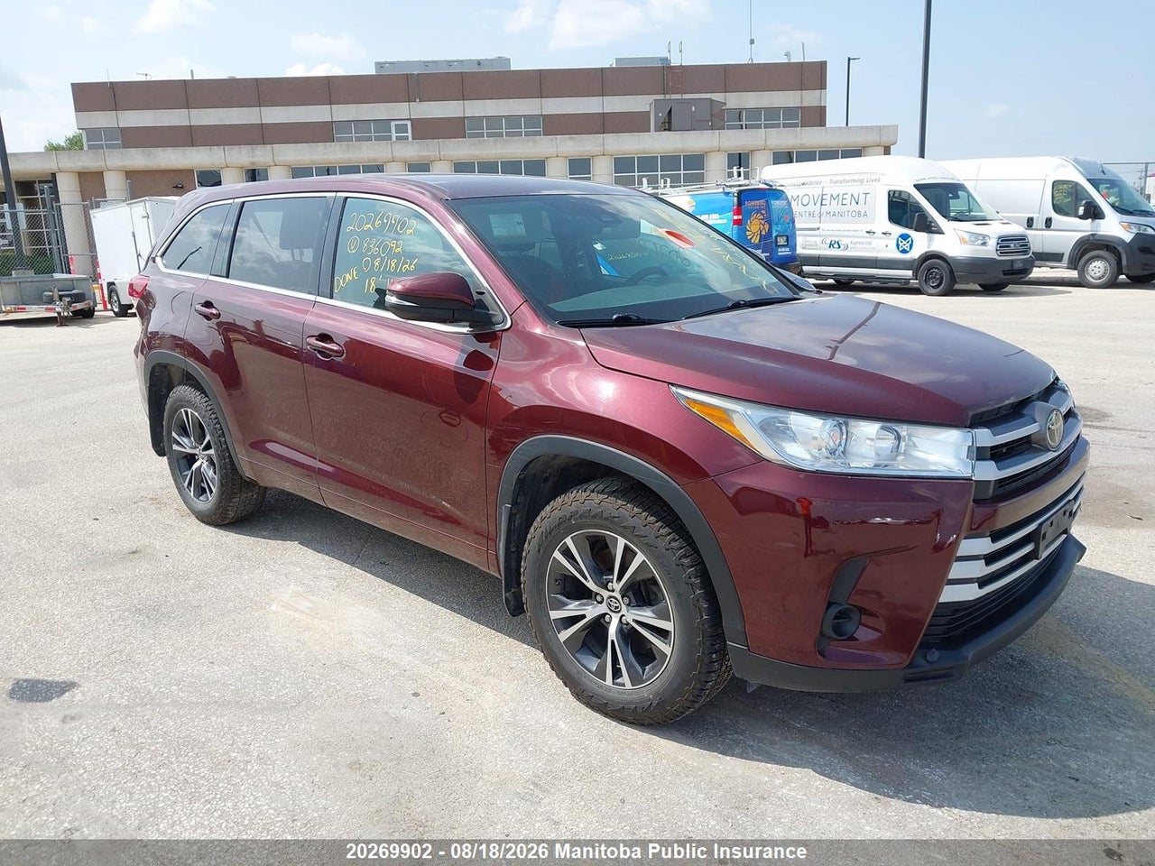 5TDBZRFH3JS836092 · 2018 TOYOTA HIGHLANDER LE V6