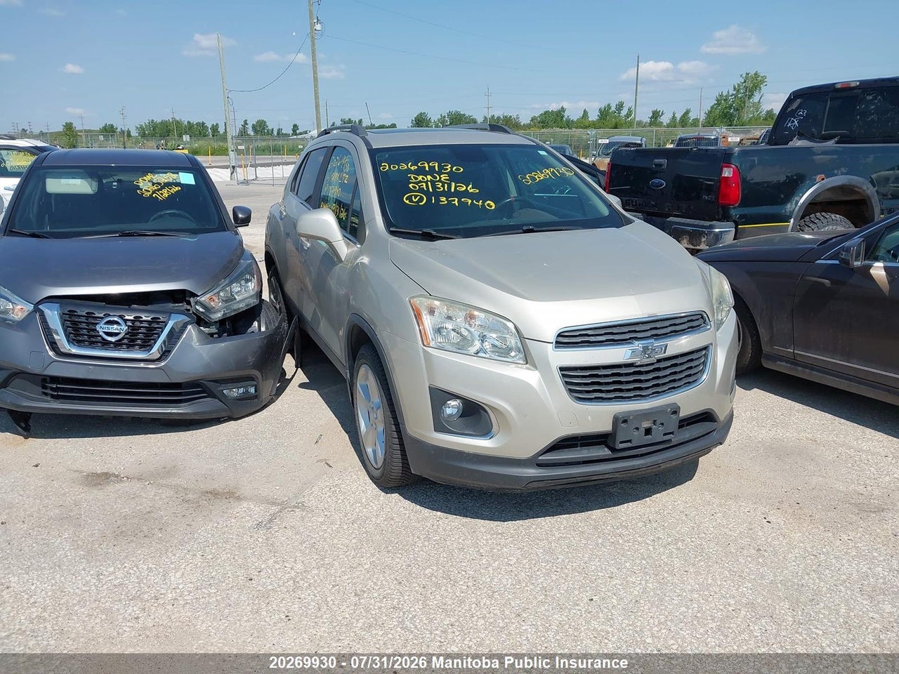3GNCJTSB0FL137940 · 2015 CHEVROLET TRAX LTZ