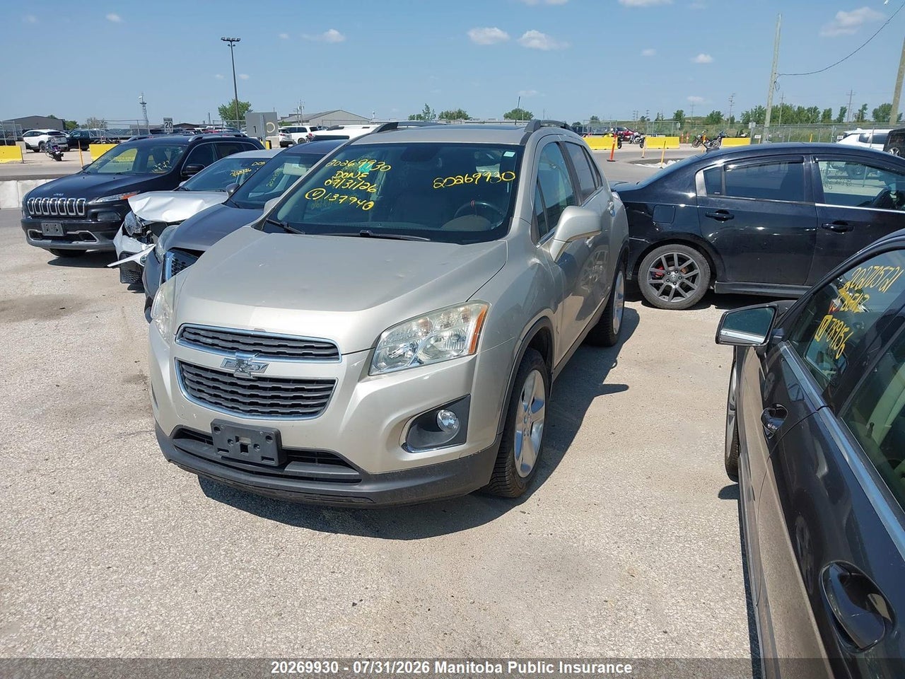 3GNCJTSB0FL137940 · 2015 CHEVROLET TRAX LTZ · 2/18