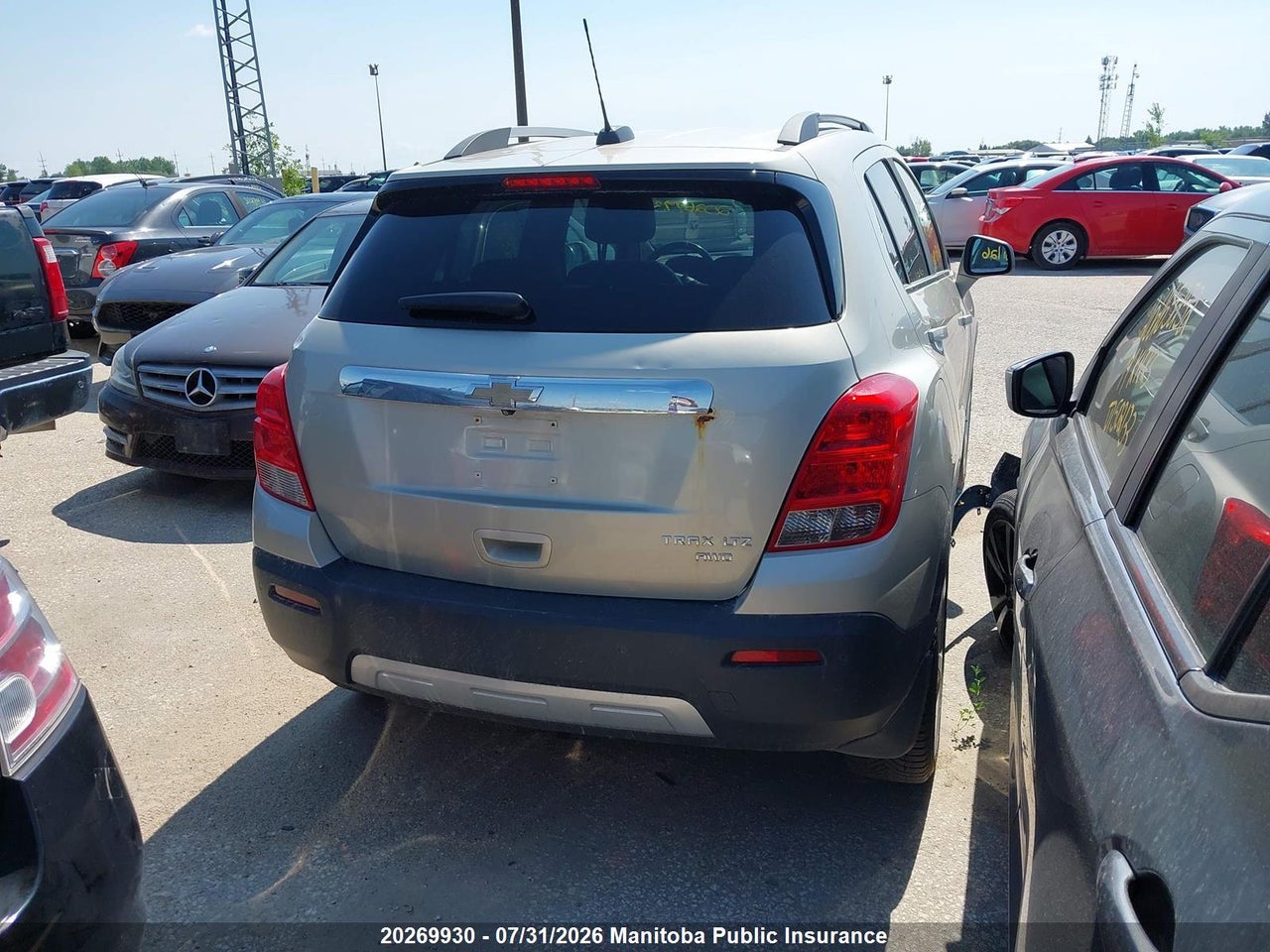 3GNCJTSB0FL137940 · 2015 CHEVROLET TRAX LTZ · 4/18