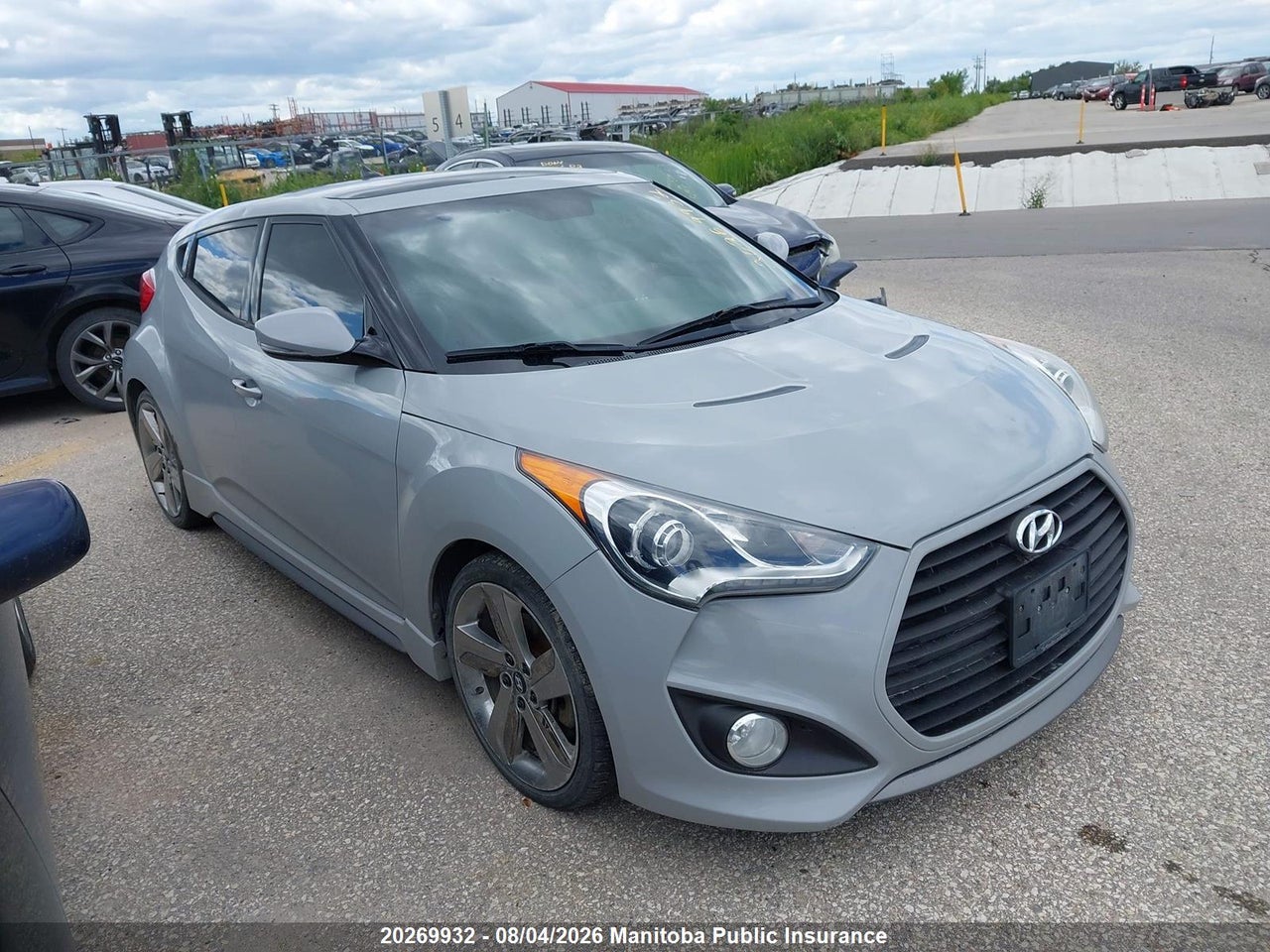 KMHTC6AE5DU142162 · 2013 HYUNDAI Veloster Turbo