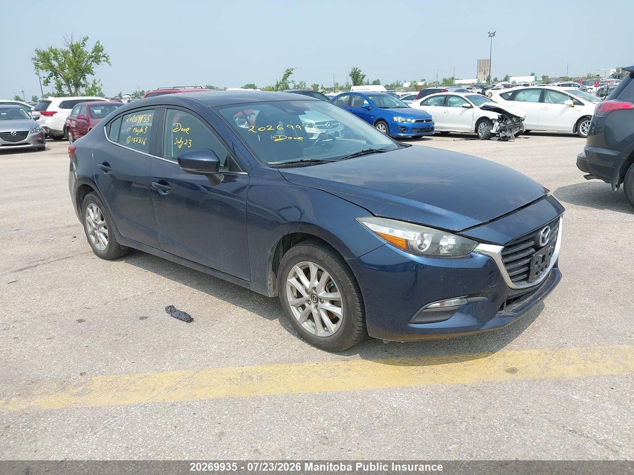 JM1BN1V71H1152316 · 2017 MAZDA MAZDA3 GS SKY