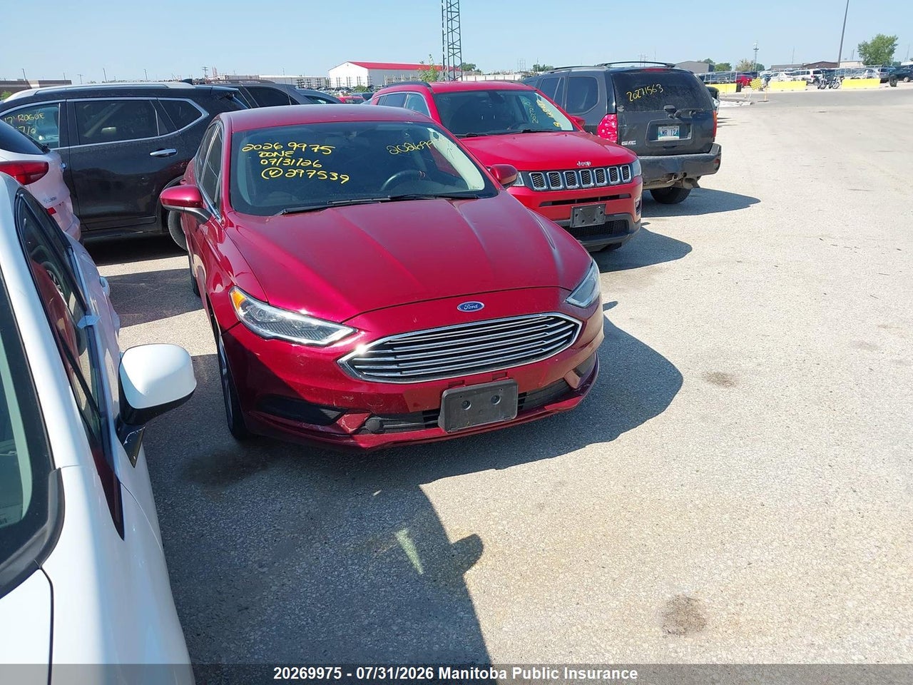 3FA6P0H74HR297539 · 2017 FORD FUSION S