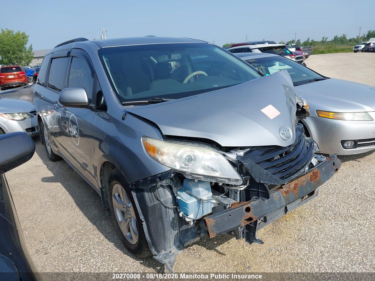 5TDKK3DC5CS263871 · 2012 TOYOTA SIENNA LE V6
