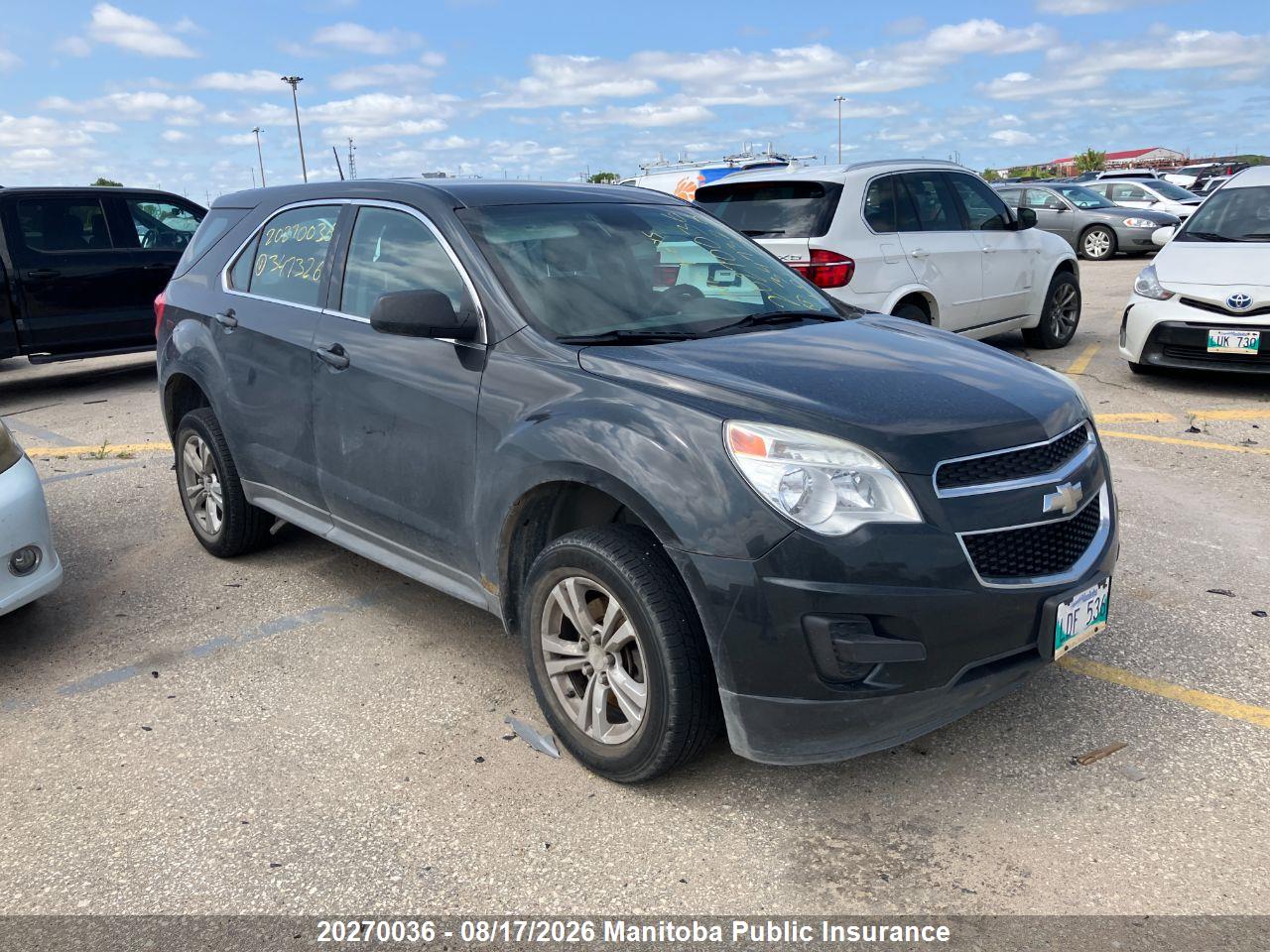 2GNALAEK7E6347326 · 2014 CHEVROLET EQUINOX LS
