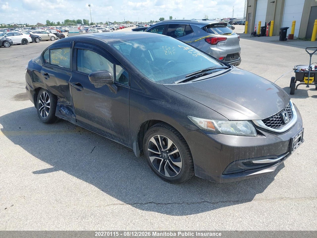2HGFB2F51EH010219 · 2014 HONDA CIVIC EX