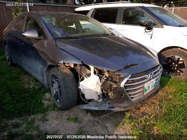 KMHD84LF2JU524922 · 2018 HYUNDAI ELANTRA GL
