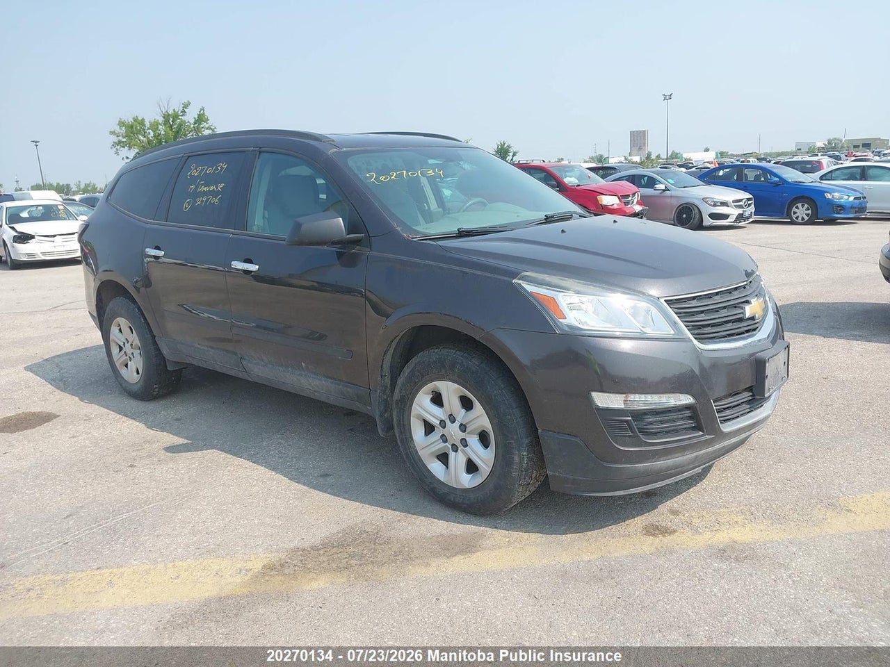 1GNKVFED9HJ329706 · 2017 CHEVROLET TRAVERSE LS