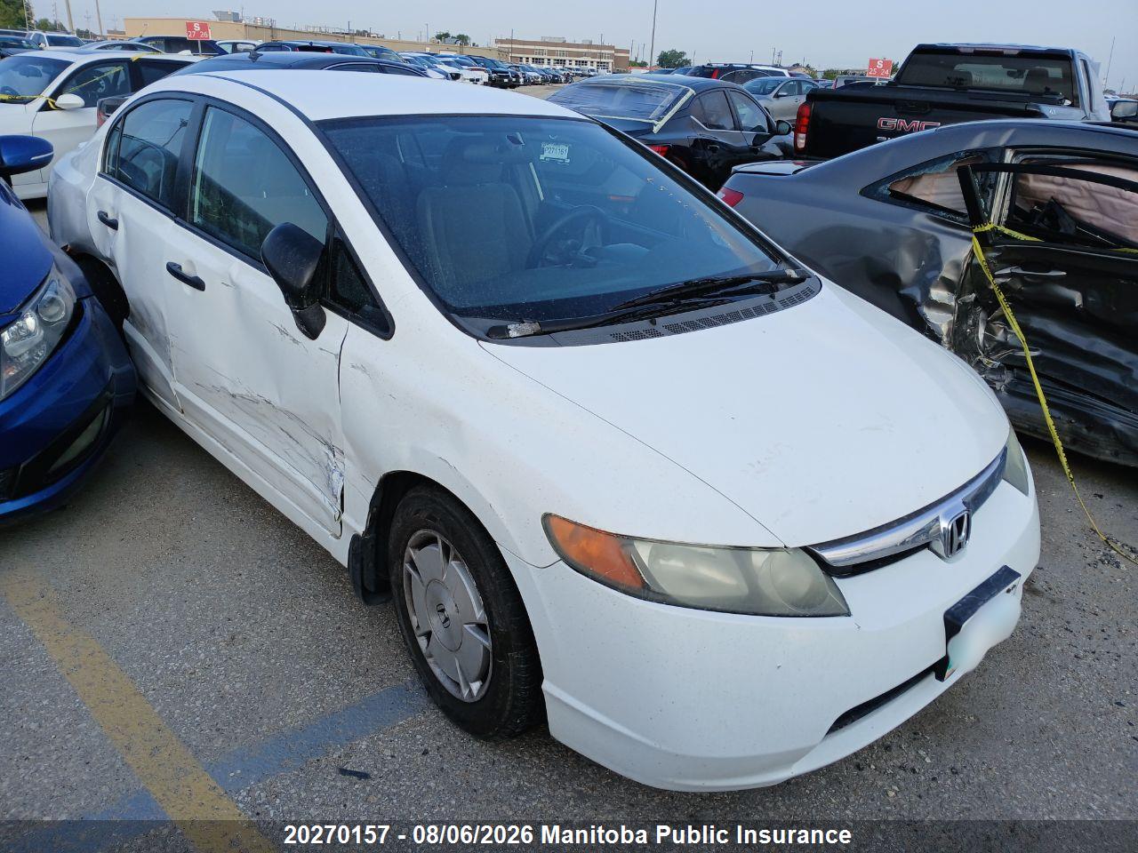 2HGFA16448H008473 · 2008 HONDA CIVIC DX-G