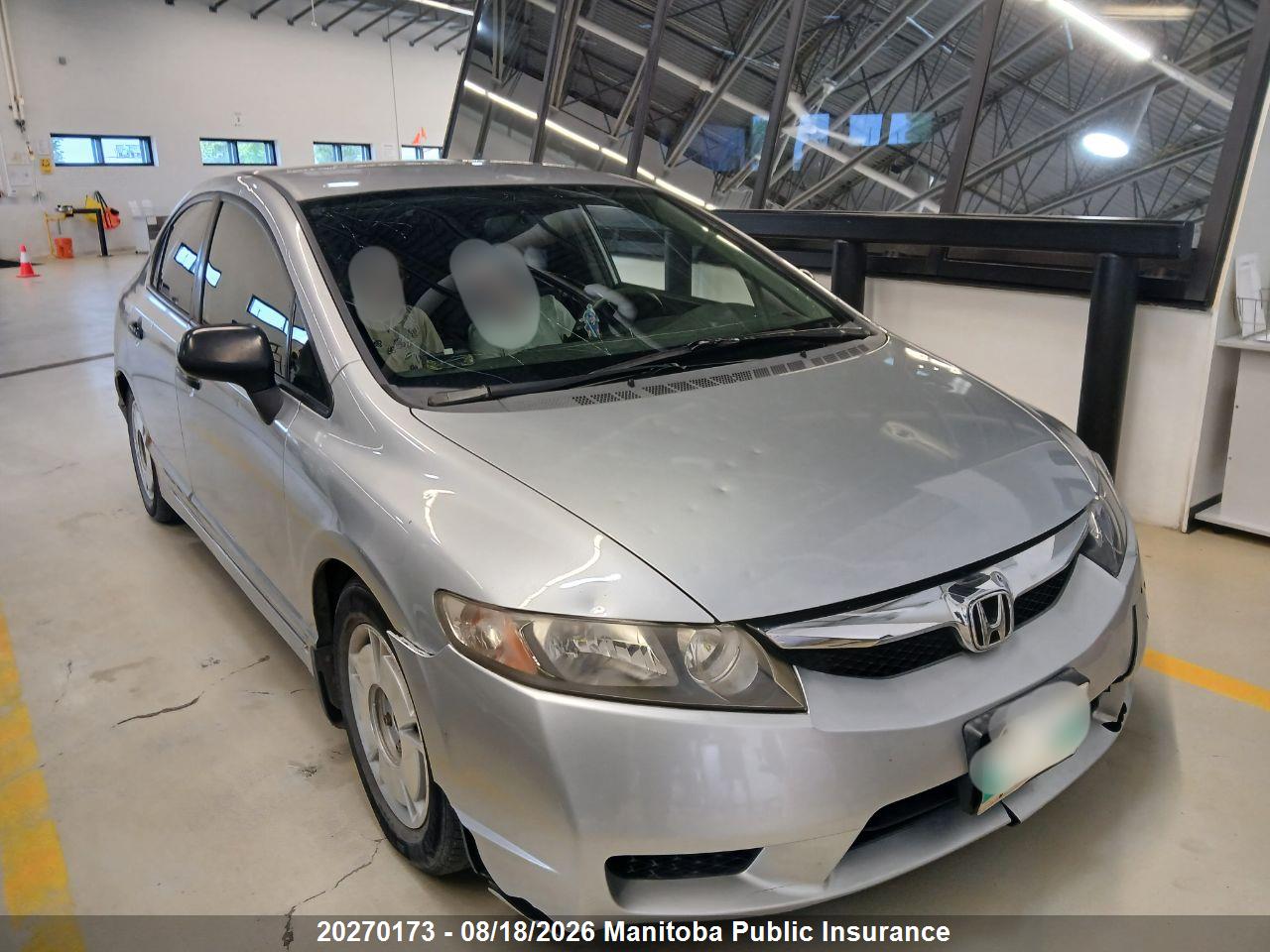 2HGFA16419H036149 · 2009 HONDA CIVIC DX-G