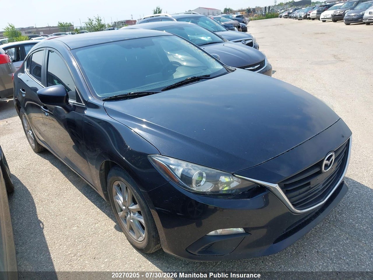 JM1BM1V70E1138115 · 2014 MAZDA MAZDA3 GS SKY