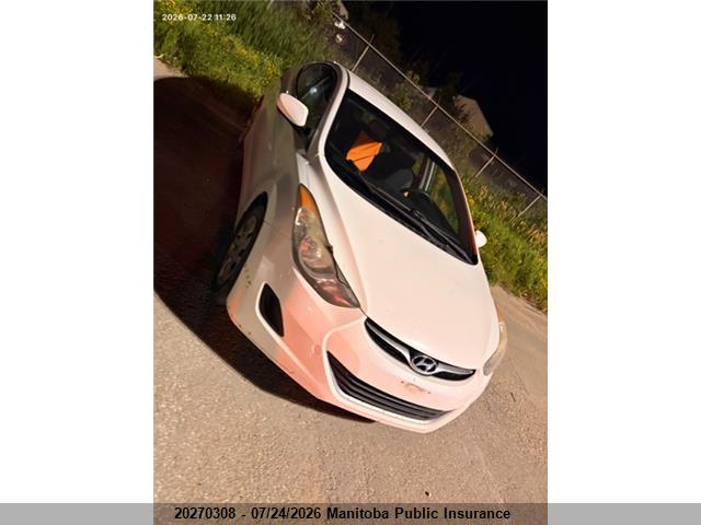 5NPDH4AE0DH171318 · 2013 HYUNDAI ELANTRA GL