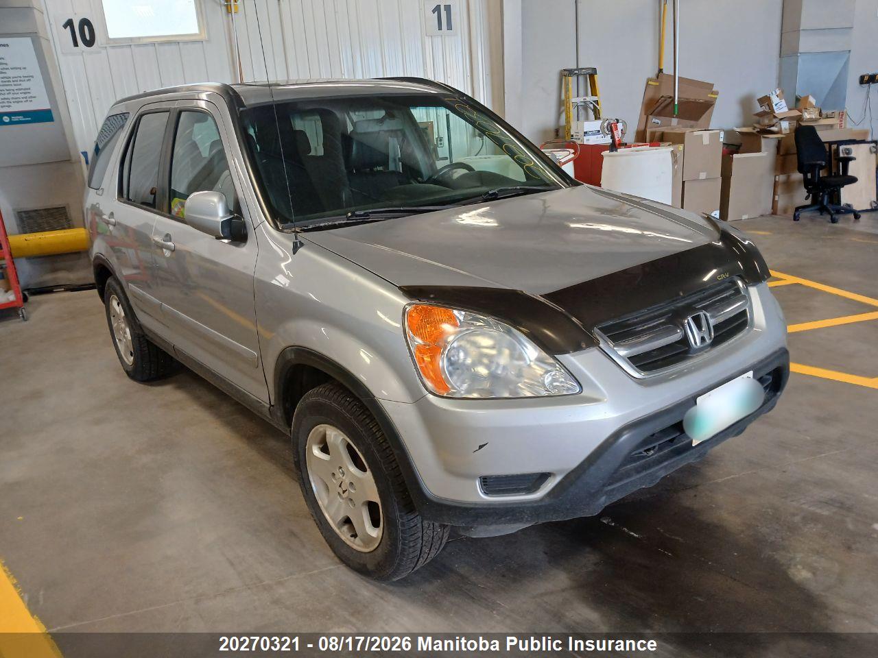JHLRD78983C815320 · 2003 HONDA CR-V EX