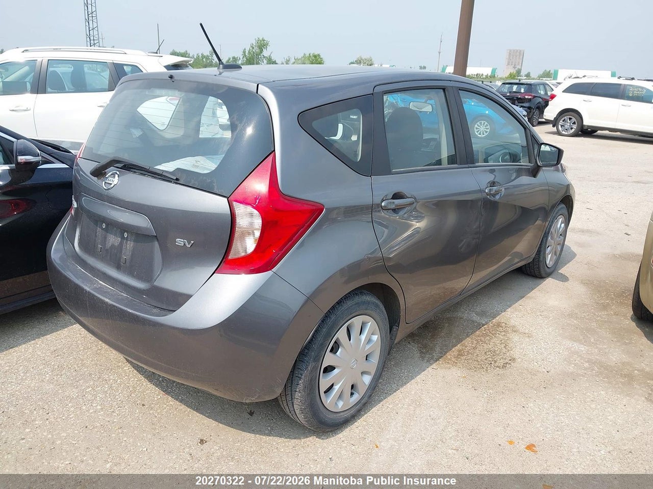 3N1CE2CP3GL386836 · 2016 NISSAN VERSA NOTE SV · 4/17