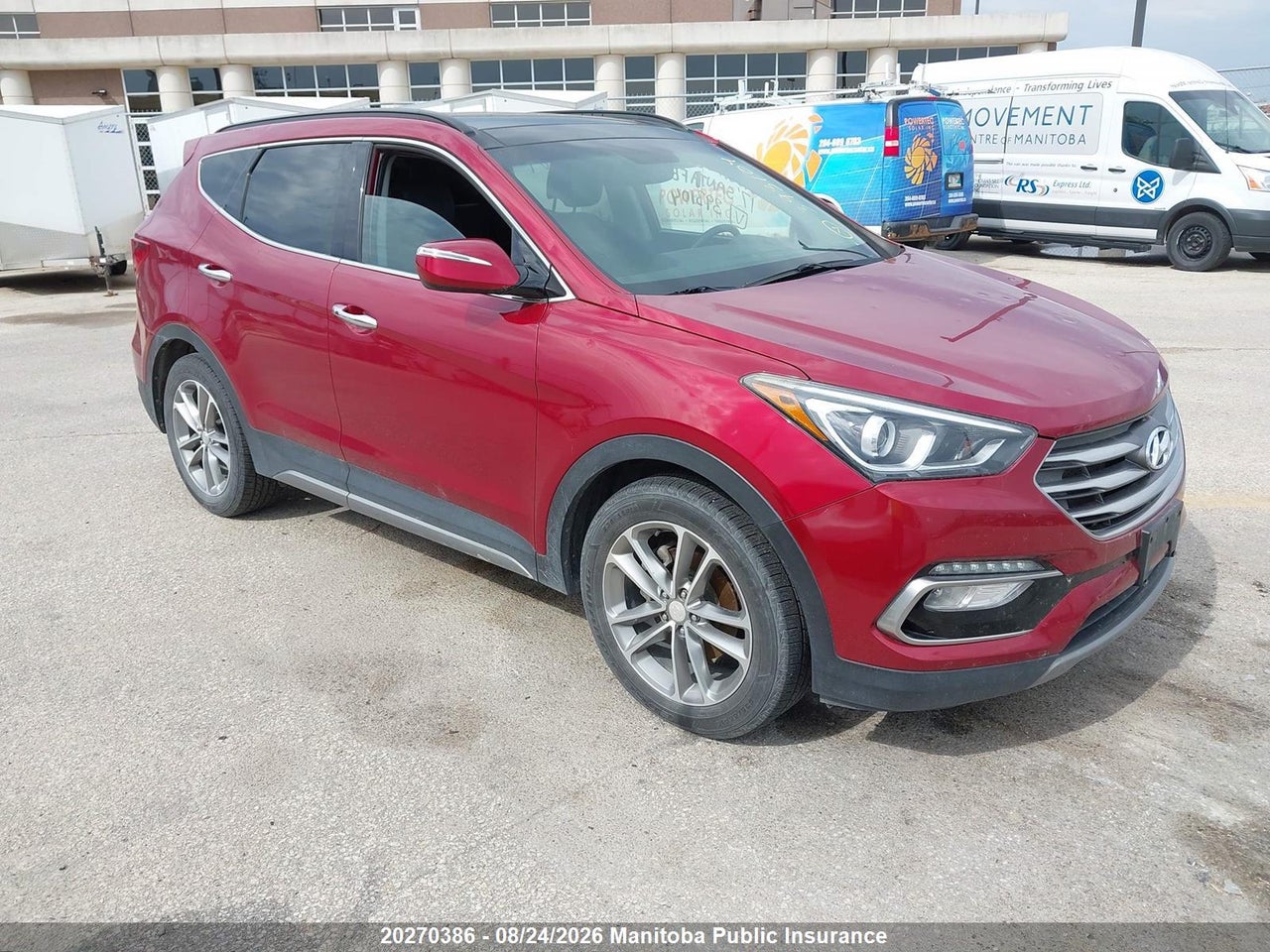 5XYZUDLA5HG393104 · 2017 HYUNDAI SANTA FE SPORT 2.0T