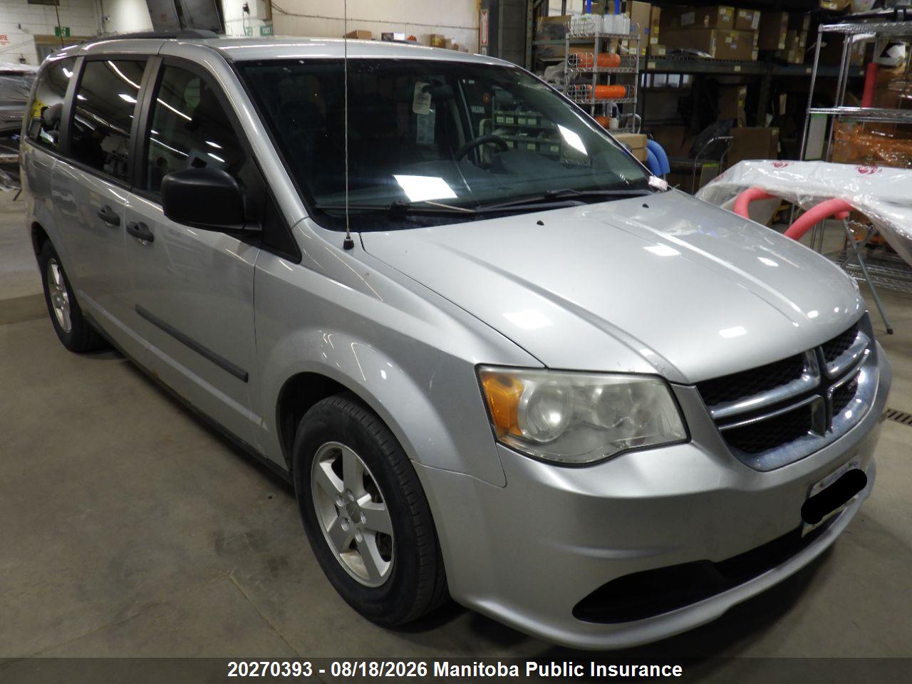 2C4RDGBG1CR142057 · 2012 DODGE GRAND CARAVAN SE