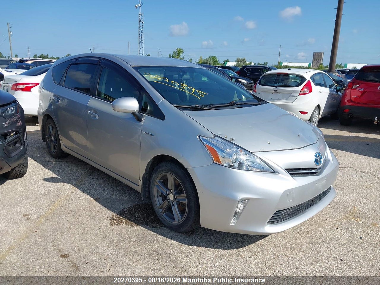 JTDZN3EU6EJ010152 · 2014 TOYOTA PRIUS V