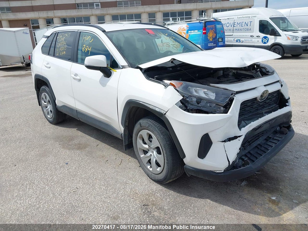 2T3Z1RFV4MC148005 · 2021 TOYOTA RAV4 LE