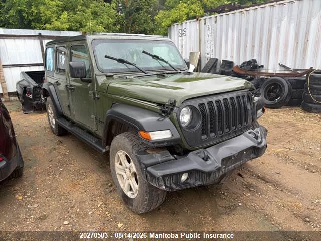2021 JEEP WRANGLER UNLIMITED SPORT