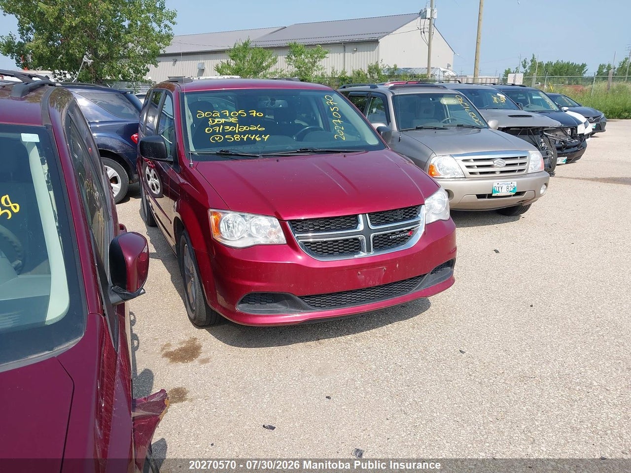 2C4RDGBG4FR584464 · 2015 DODGE GRAND CARAVAN SXT