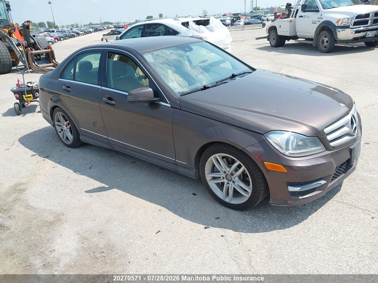 WDDGF8AB4DA789156 · 2013 MERCEDES BENZ C300W 4MATIC