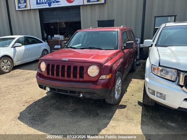 1C4NJRABXCD549452 · 2012 JEEP PATRIOT SPORT
