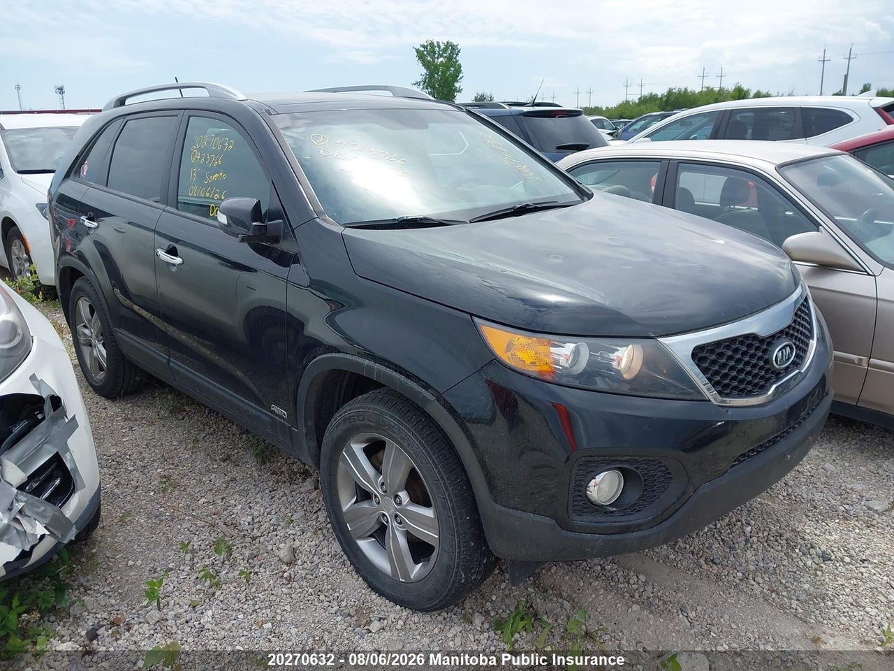 5XYKUDA26DG423766 · 2013 KIA SORENTO EX V6