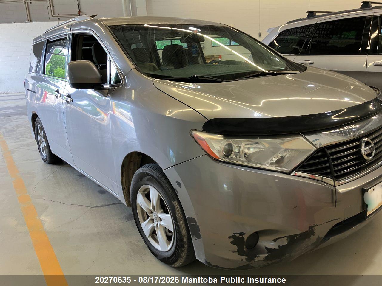 2011 NISSAN QUEST 3.5 S