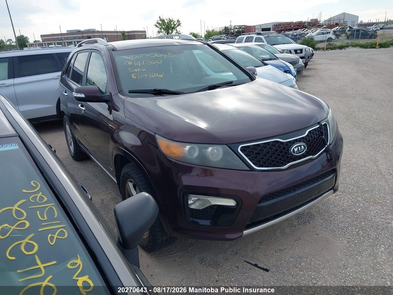 5XYKWDA28BG141300 · 2011 KIA SORENTO SX V6