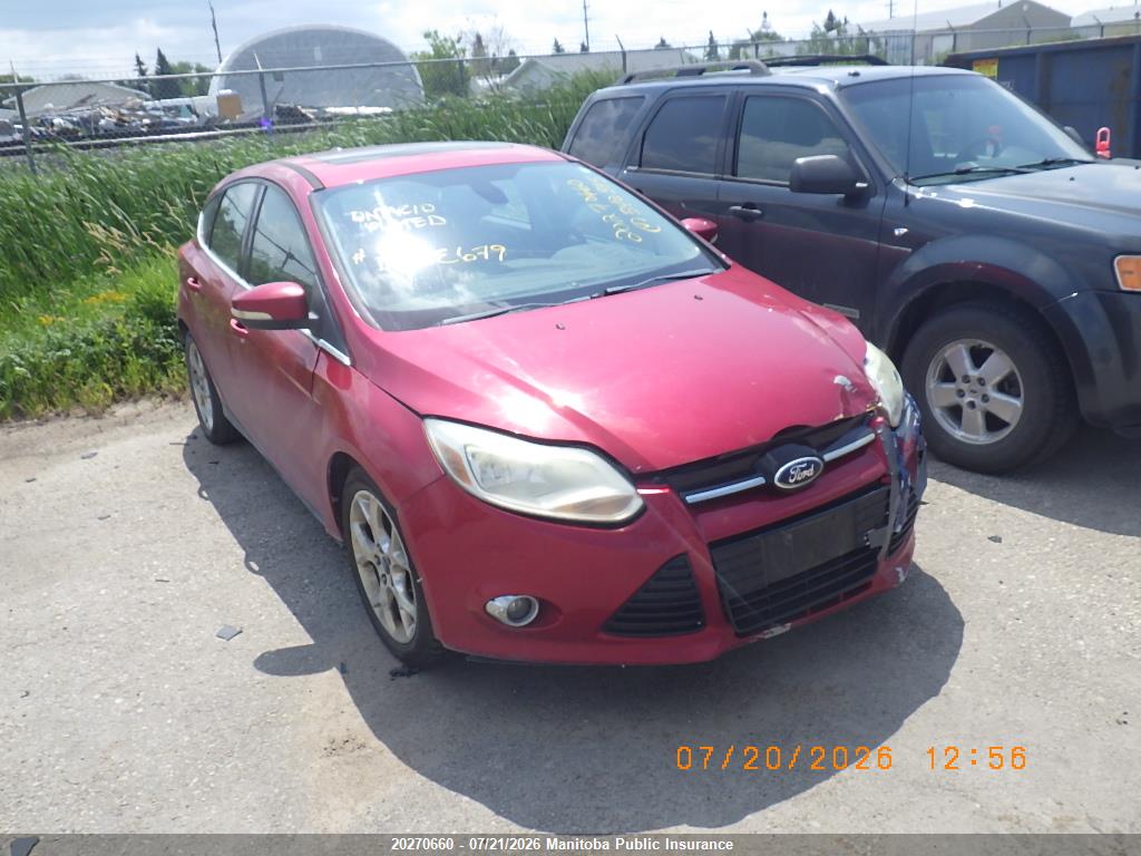 2012 FORD FOCUS SEL