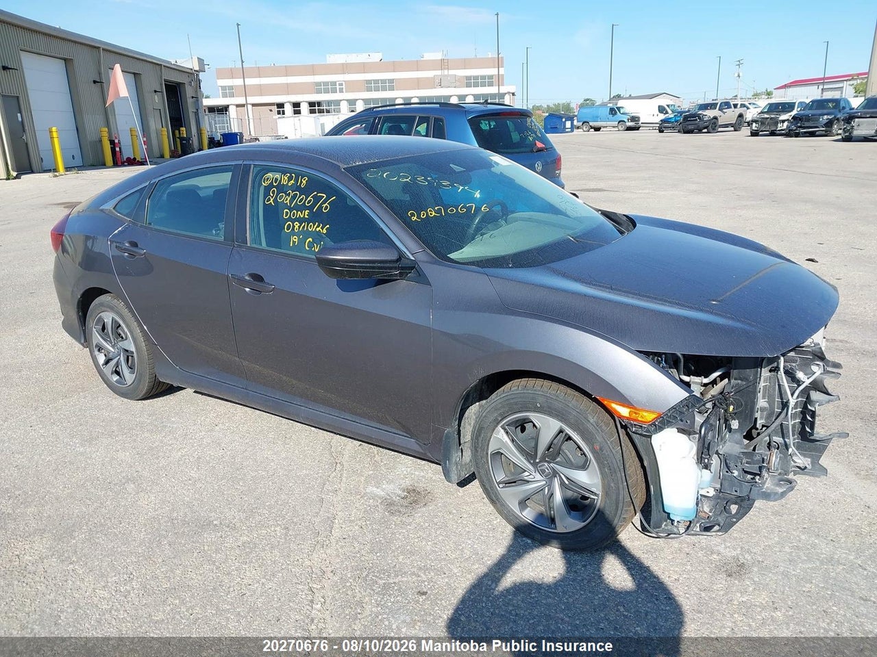 2HGFC2F55KH018218 · 2019 HONDA CIVIC LX
